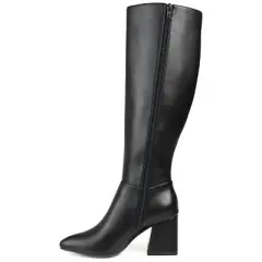 Journee Collection Womens Landree Tru Comfort Foam Wide Calf Block Heel Knee High Boots