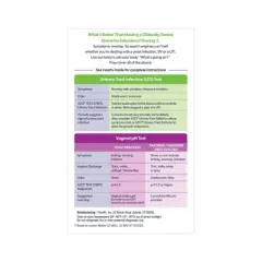 AZO At Home UTI and Vaginal pH Test Kit