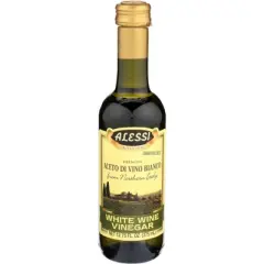 Alessi White Wine Vinegar - Case of 6 - 12.75 fl oz