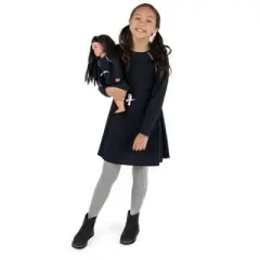 Leveret Girls and Doll Matching Drawstring Dress