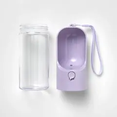 Dog Water Bottle - 14oz - Purple - Boots & Barkley&trade;