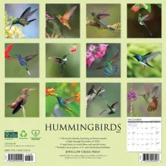 Willow Creek Press 2026 Hummingbirds Wall Calendar