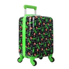 Minecraft Creepers 2-Piece Backpack & 18" Luggage Set