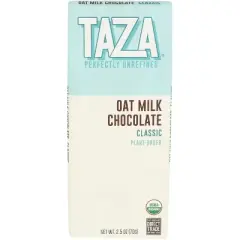 Taza Chocolate - Bar - Organic Oat Milk Classic - Case of 10 - 2.5 oz