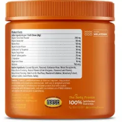 Zesty Paws Advanced Behavior Calming Soft Chews for Dogs - Turkey Flavor - 90ct