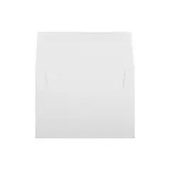 JAM Paper A6 Strathmore Invitation Envelopes 4.75 x 6.5 Bright White Linen 3137