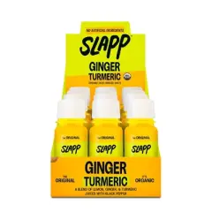 SLAPP 24pk Ginger Turmeric Shots