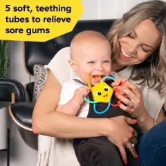 Baby Einstein Ocean Explorers Soothing Star Teether & Rattle Toy - 0-36 Months