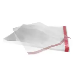 UOFFICE Clear Resealable Cellophane Bags, 11" x 14.2"