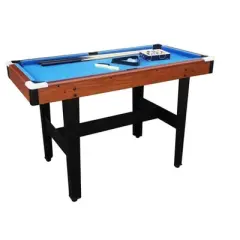 3 In 1 Muitfunctional Pool Table Steady Billiard Table Space Saving Table Muitfunctional Game Table, For Party, Home, Game Room Kids Grown-ups