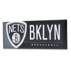 NBA Brooklyn Nets Tradition Canvas Wall Sign
