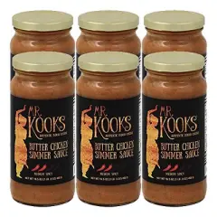 Mr. Kook Simmer Sauce Butter Chicken - Case of 6 - 16.5 oz