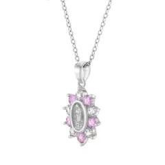 Girls' Guadalupe Virgin Mary Sterling Silver Necklace - In Season Jewelry