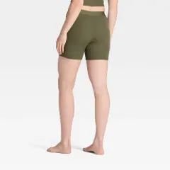 Women's Cotton Blend Ribbed Boxer Briefs Underwear - Auden&trade;