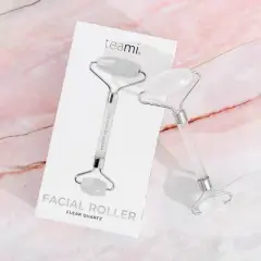 Teami Clear Quartz Facial Roller - 1ct