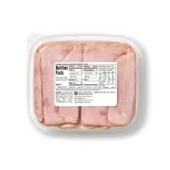 Lower Sodium Uncured Honey Ham Ultra-Thin Deli Slices - 8oz - Good & Gather&trade;