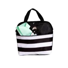 J.L. Childress MaxiCOOL Four Bottle Cooler - Black Stripe