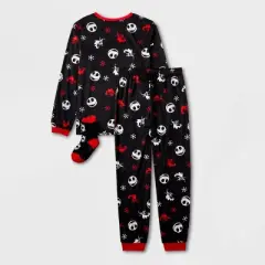 Boys' The Nightmare Before Christmas 2pc Pajama Set with Socks - Black