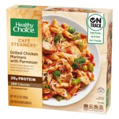 Healthy Choice Caf&eacute; Steamers Frozen Grilled Chicken Marinara with Parmesan - 10oz