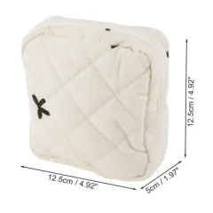 Unique Bargains Women Square Lipstick Bag 1 Pc