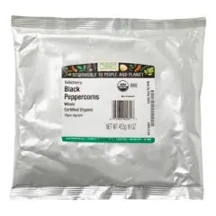 Frontier Co-op Organic Whole Black Peppercorns Tellicherry, 16 oz (453 g)
