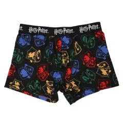 Harry Potter Hogwarts House Crest Men's 3pk Boxer Briefs