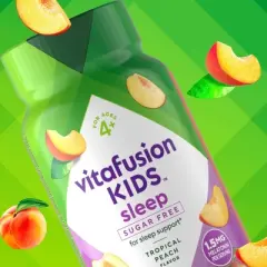 Vitafusion Kids Melatonin Dietary Supplement Gummies - Tropical Peach - 50ct