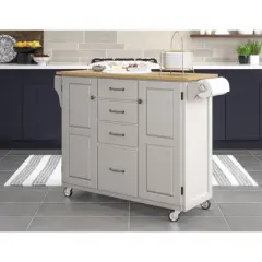 Kitchen Carts And Islands White Base - Home Styles