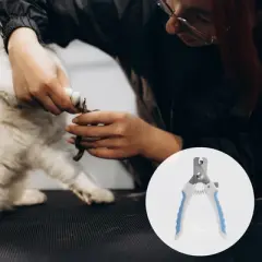 Unique Bargains Durable Pet Nail Clippers with File 1 Set
