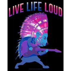 Women's Sing 2 Ash Live Life Loud T-Shirt