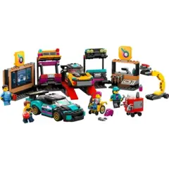 LEGO City Custom Car Garage Toy, Kids' Workshop Set 60389