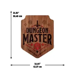 Dungeons and Dragons Master Giant Peel and Stick Wall Decal with Alphabet Black/Red/White - RoomMates