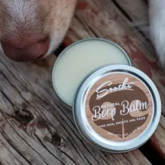 BUDDYREST Soothe&trade; Dog Boop Balm &ndash; Soothes Dry Nose, Chapped Snout & Irritated Ears, All‑Natural, Quick‑Absorbing, 2 oz Tube (Food‑Grade)