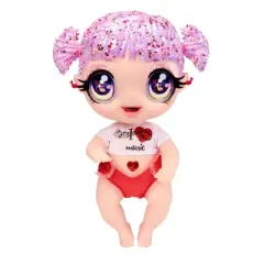 MGA Glitter Babyz Melody Highnote Baby Doll with 3 Magical Color Changes