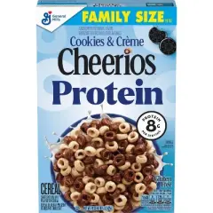 Cheerios Protein Cookies & Cream Family Size Cereal - 15oz