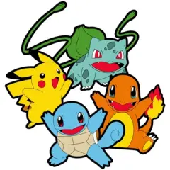 Junior's Pokemon Classic Characters Group T-Shirt