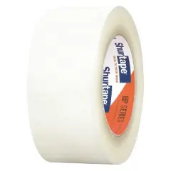 Shurtape  Carton Sealing Tape, 1.6 mil, Clear, PK6 HP 100