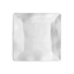 Q Home | Ruffle 7.5" Melamine Square Salad Plate, Set of 4