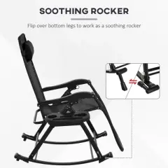 PAGED 2 Pieces Outdoor Camping Chairs Folding Beach Chairs with Pillow and Cup Holder Combo Design for Camping, Beach, Yard, Picnics, Patio