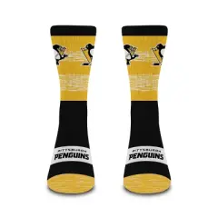 NHL Pittsburgh Penguins Mixer Crew Socks - Large