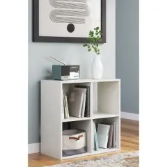 23.82" Aprilyn Four Cube Organizer White - Signature Design by Ashley