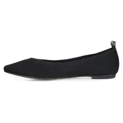 Journee Collection Womens Veata Tru Comfort Foam Slip On Pointed Toe Ballet Flats