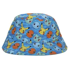Pokemon Characters Youth Graphic Bucket Hat