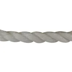 Seadog Twisted Nylon Anchor Line with Thimble, 3/8" x 60' - Model 301110060WH1.