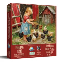 Sunsout Feeding Time 1000 pc Jigsaw Puzzle 77083
