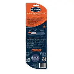 Dr. Scholl's Plantar Fasciitis Insoles for Men - Size (8-13): Heel Pain Relief, Foam, Fits Dress, Casual, Running Shoes