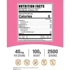 BulkSupplements Stevia Extract Powder