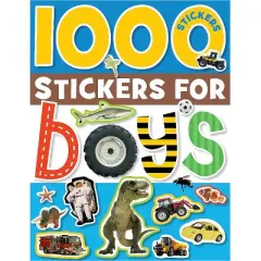 1000 Stickers for Boys - by  Make Believe Ideas (Mixed Media Product)
