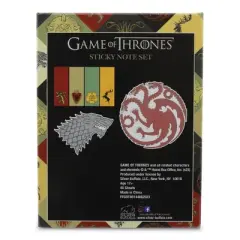Silver Buffalo Game Of Thrones Sticky Note and Tab Box Set