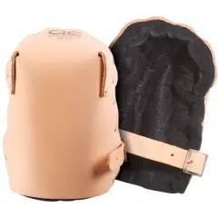 CLC - Knee Pads - Leather - Brown - 7.5 in.